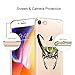 Unov Case Compatible with iPhone SE (2022) iPhone SE (2020) iPhone 8 iPhone 7 Case Clear with Design Embossed Pattern TPU Soft Shock Bumper Absorption Slim Protective 4.7 Inch (Loki Helmet)