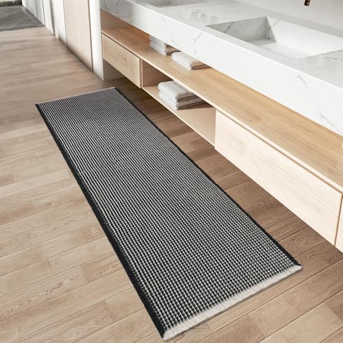 Waffle Bath Mat Runner 2' x