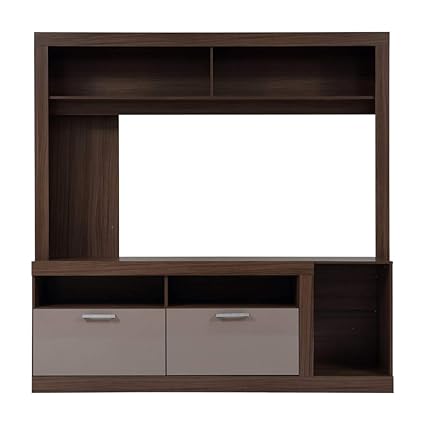 Evok Benjamin TV Unit with 2 Drawers (Walnut)