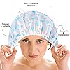 Woospa-Shower-Caps-for-WomenMen-3-Pack-Waterproof-Reusable-Bath-Cap-30cm-Width-with-Elastic-Band Woospa Shower Caps for Women/Men 3 Pack Waterproof & Reusable Bath Cap 30cm Width with Elastic Band (Pack of 3)