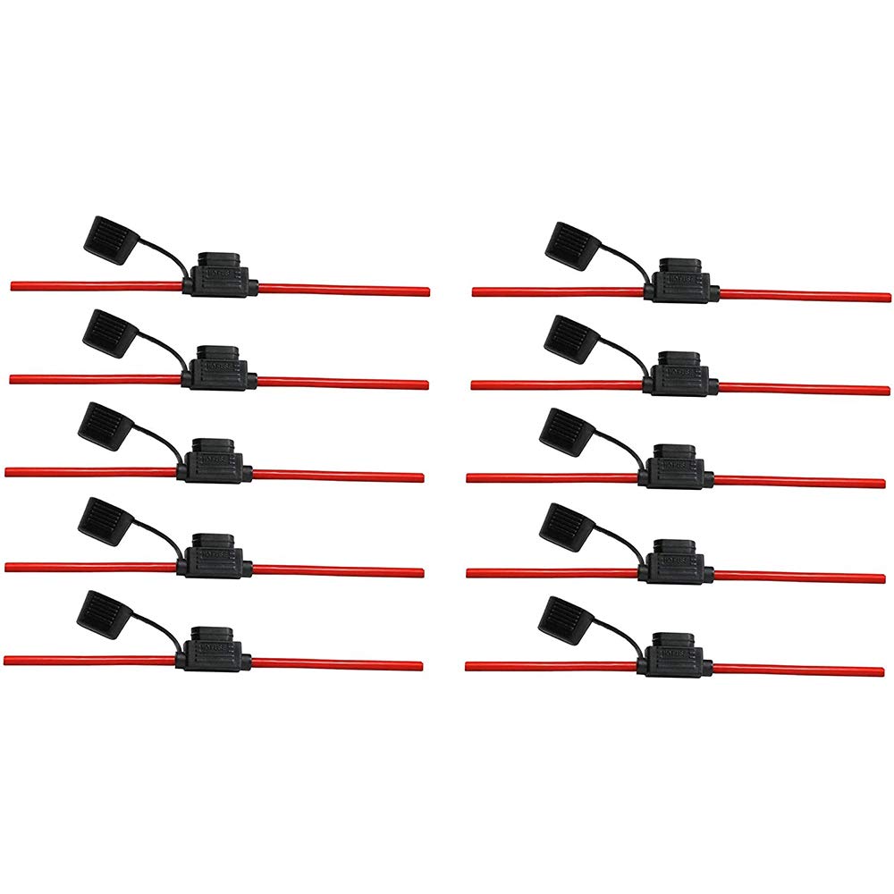 Set of 10. Offgridtec 10 mm² Standard Blade Fuse Holder for Maxi fuses — image 1