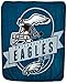 Northwest NFL Philadelphia Eagles Unisex-Adult Raschel Throw Blanket, 50