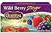Celestial Seasonings Wild Berry Zinger Herbal Tea, Caffeine Free, 20 Tea Bags Box, (Pack of 6)