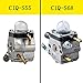 Hipa BG55 Carburetor for STHIL BG85 BG 55 BG65 SH85 SH55 SH85C BG55Z SH55C BG45 BG46 SH55Z SH85DZ SH85Z BG46DZ BG46Z BG65DZ BG65Z BG85DZ BG85Z Leaf Blower 4229 120 0606 C1Q-S68