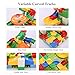 TEMI 176 PCS Marble Run Super Sets for Kids | Marble Race Track for 3+ Year Old Boys and Girls | Marble Roller Coaster Building Block Construction Toys | Puzzle Maze Building Set with 6 Marbles Balls