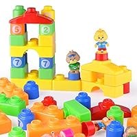 F_Gotal Toys for Boys Girls Clearace - Baby Kids Toddler Educational Toys Colorful Bricks Building Blocks Creative Learing Toys for Kids Child Adults Gifts