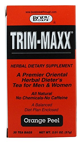 Body Breakthrough Trim-maxx Herbal Dieters Tea Orange - 30 Tea Bags, 30 Count