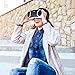 VR Headset with Wireless Remote - Virtual Reality Headset Goggles For iPhone Samsung Android Phone - Wireless Augmented Reality 3D Experience - Best Kids' Phone Accessories - Blue Light Protection