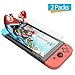 [2 Pack] Glass- iXCC 0.3mm Premium High Definition Clear Tempered Glass Screen Protector Film for Nintendo Switch 2017