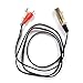 Yeworth 5ft/1.5m XLR Y Splitter Patch Cable, 1 XLR Female to 2 RCA Male Stereo Plug Adapter Cable
