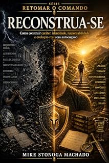 Livro Reconstrua-se: Como construir caráter, identidade, responsibilidade e evolução real sem autoengano (Retomar o Comando Livro 5)