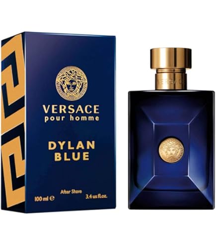 ★未使用品★VERSACE★Blue★ダウン★ Amazon.com: Versace Pour Homme Dylan Blue for Men 3.4 oz After