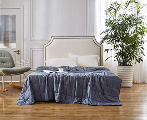 image for HomeSmart Products King Size Cooling Weighted Blanket - 20lbs 88x104 -