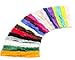 JLIKA Baby Girl Lace Fashion Interchangeable Headbands 1 inch Wide Headwrap - 20 Pack
