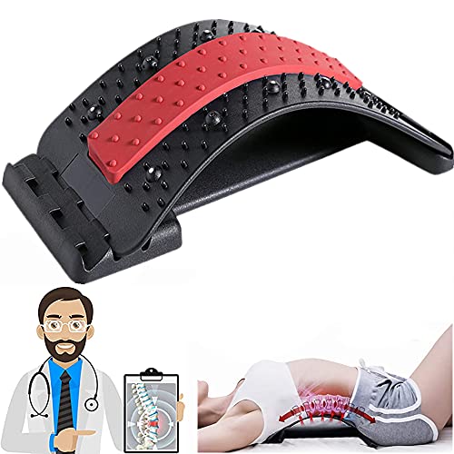 Spine Deck Back Stretcher for Lower Back Pain Relief, Back Cracker