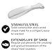 FootFitter Horsehair Shoe Shine Brush and Suede Cleaning Set, Complete Brush Kit for Restoring & Polishing Footwear