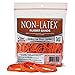 Alliance Rubber 37548#54 Assorted Non-Latex Rubber Bands, 1/4 lb poly bag contains #19, 33, 64 (3 1/2