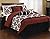7 Piece Luxurious Comforter Set for Queen Size Bed includes Quilted Comforter Bedskirt Pillows Shams Collection