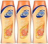 Dial Vitamin Boost Oil Infused Nourishing Body Wash, Super C, 16 Ounce (Pack of 3)