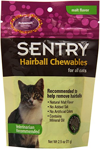 sentry hairball relief malt flavor