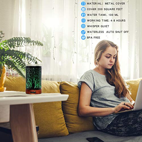 2 Ultrasonic+Essential+Aromatherapy+Waterless+Protection