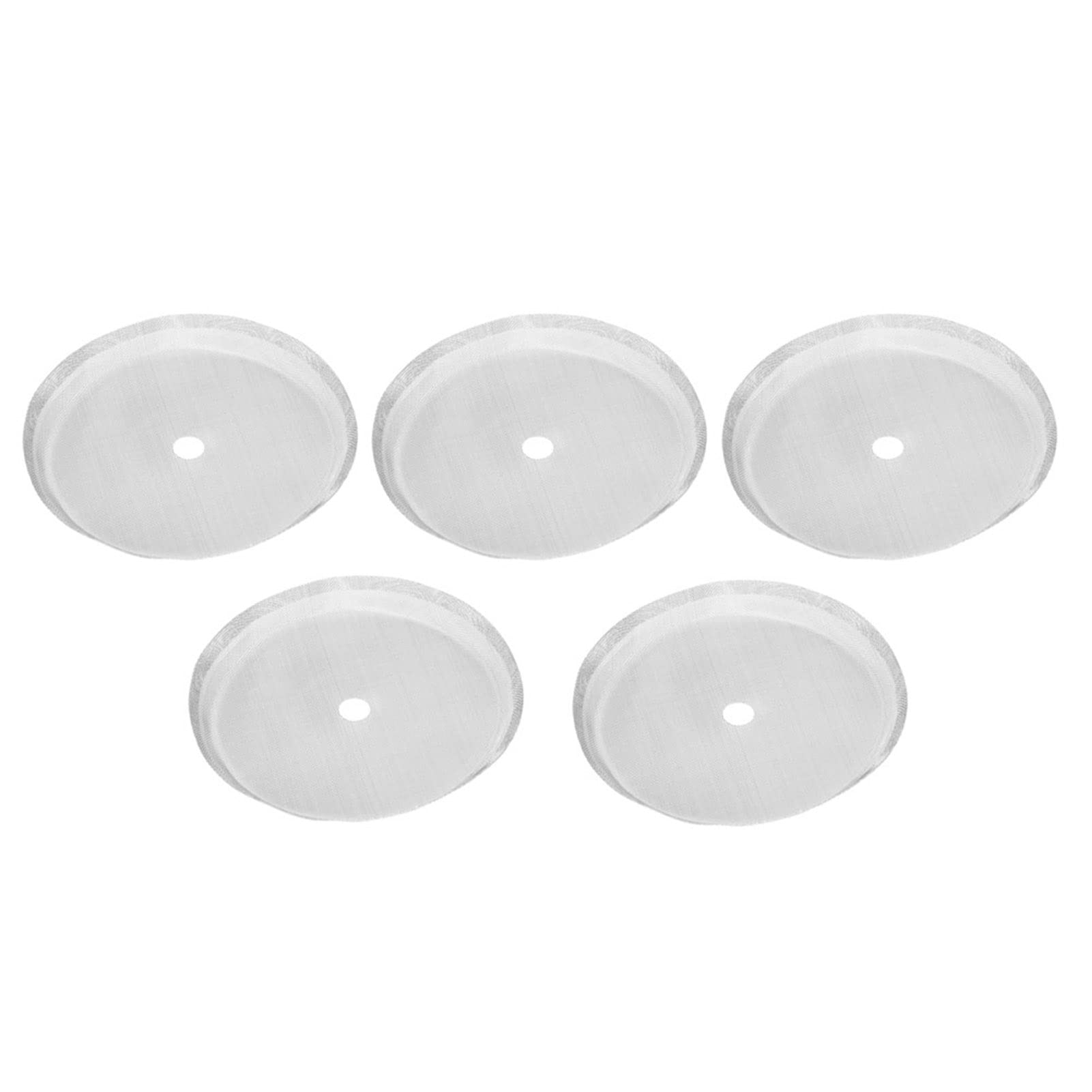 Cikonielf 5 Pack French Press Filter Screen, 2.6in Stainless Steel Coffee French Press Filters Mesh Filters Replacement for 350ml / 11.8 oz French Press Coffee Maker