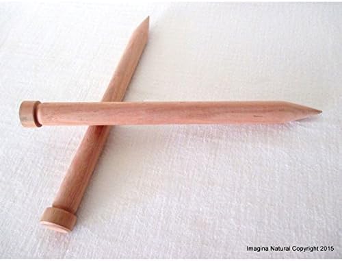 Jumbo Giant Thickness Chilean Pine Wooden Knitting Needles Chunky Custom 30mm wide x 60cm