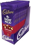 CADBURY Fruit & Nut Milk Chocolate Bar (3.5-Ounce, Pack of 14)