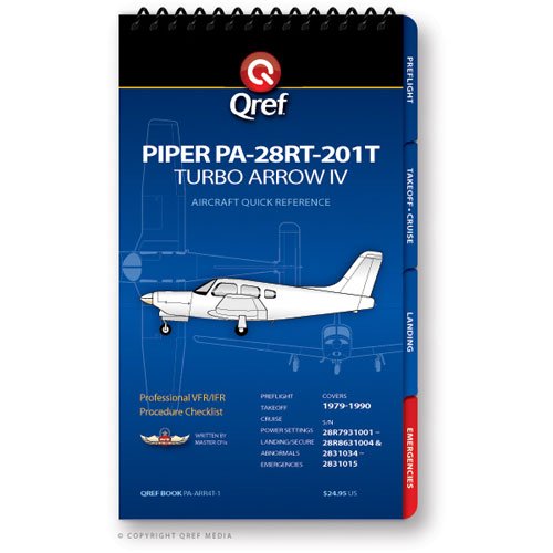 Piper Arrow IV Turbo PA-28RT-201T Qref Book