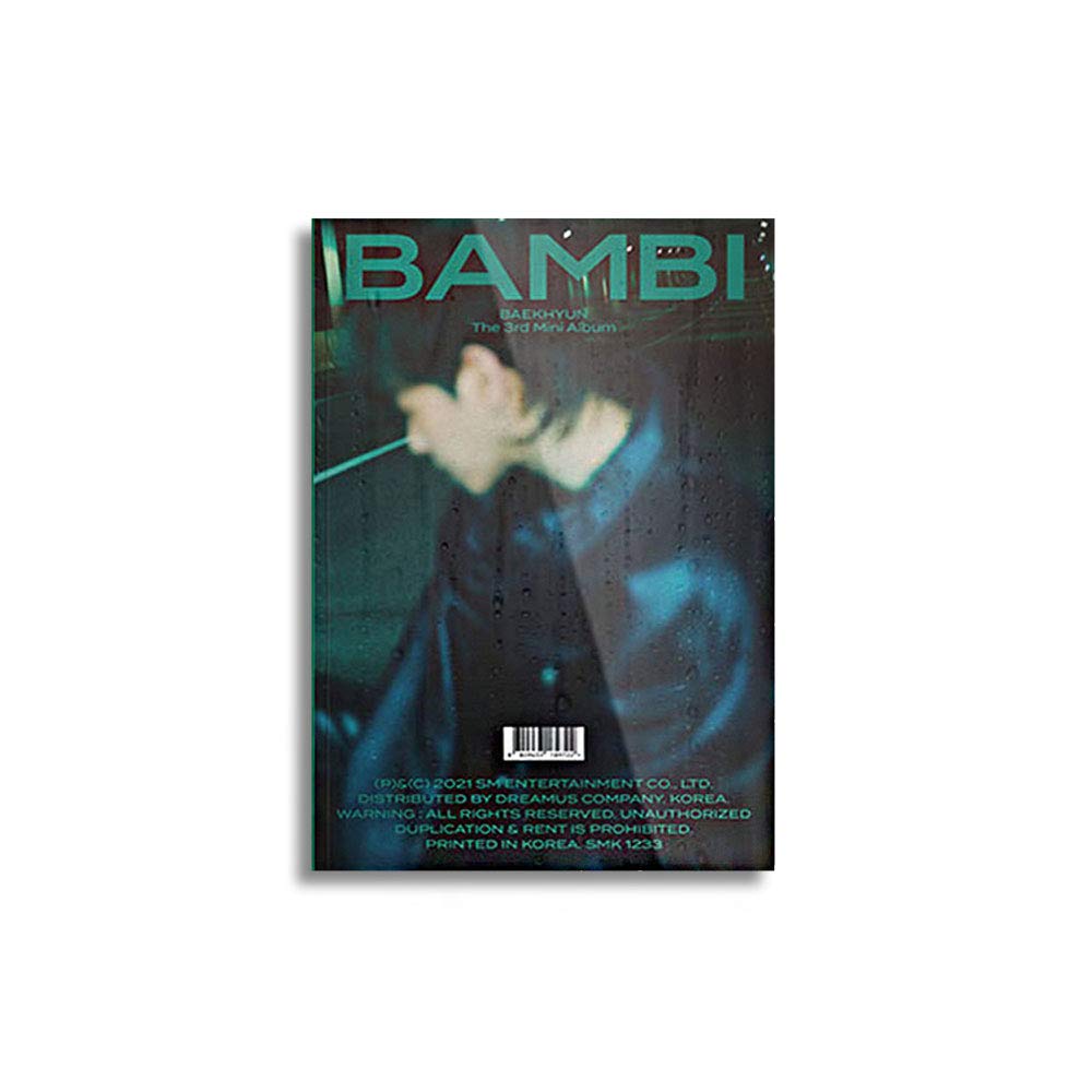 Baekhyun Bambi 3rd Mini Album Photobook Version (Folded Poster, Cover B)