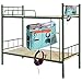 MoYag Bedside Storage Organizer, Haopyou Bedside Caddy Hanging Storage Bag for Bunk and Hospital Beds, Dorm Rooms Bed Rails,Baby Bed,Baby Cart,Car Backrest with 8 Pockets(Green)