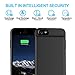 iPhone 8/7/6s/6 Battery Case Support Lightning Wired Headphones, OSSKY 3000mAh Slim Rechargeable Charging Case Portable External Charger Power Case for iPhone8/7/6s/6 Extended Battery Pack - Black