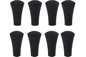 Rigdance Rubber Tips for Ram Mounts X-Grip Phone Mount, Balck Silicone Caps | Accessories for Replacement (8 Pack)