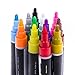 Arts Chalk Markers for Kids and Artists, Nine Cheers Extra SILVER and GOLD Ink Pen- 12 Bright Liquid Odorless Chalk Pens, Liquid chalk marker fine tip, reversible Bullet and Chisel Fine Tip, Non Toxic