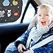 Car Window Shades for Baby by Avantina ( 2 Pcs ) Car Shade for Baby - Universal Car Window Shade - Protect Your Child from Sun, Glare and UV Rays