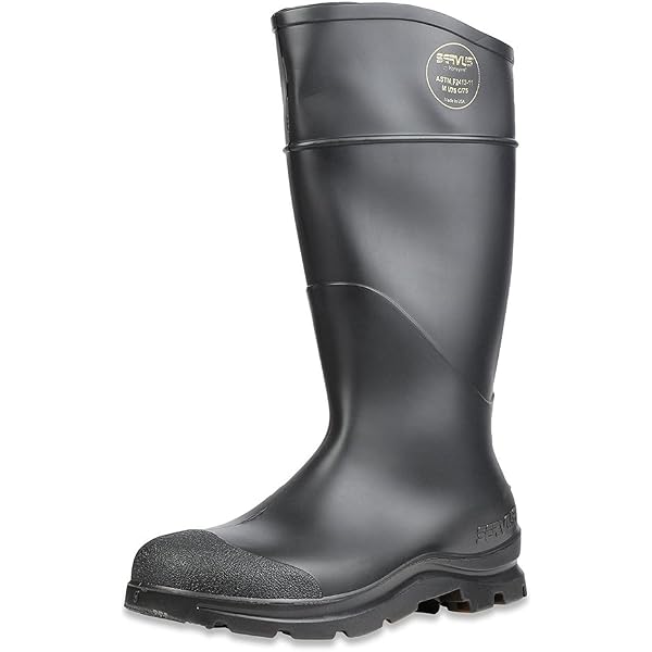 Servus 18822 Mens Black PVC Waterproof Knee High Work Boots EH Rated Size 11 Servus Comfort Technology 14 main image 3