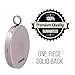 AromaRain SunShine Essential Oil Diffuser Necklace - Premium 316L Surgical Stainless Steel Locket With Chain, Gift Box and Pads for Aromatherapy