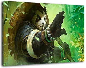 World of Warcraft Format 120x80 cm Bild auf Leinwand, XXL riesige Bilder fertig gerahmt mit Keilrahmen, Kunstdruck auf Wandbi