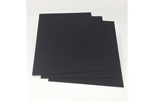 Crescent Ultra Black Mounting Board, Create & Display Double-Sided Art Boards, 12"x16", 3-Pack, Acid Free, Rigid, Portable, I