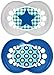 MAM Trends Latex Orthodontic Pacifier, Boy, 6+ Months, 2-Count