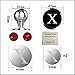 Fosman™ Universal Magnetic Car Mount Holder for iPhone Samsung Sat Nav Mini Tablets (42mm X Silver)