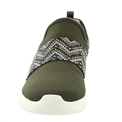 Clarks Women's Nova Way Sneaker, Dark Olive