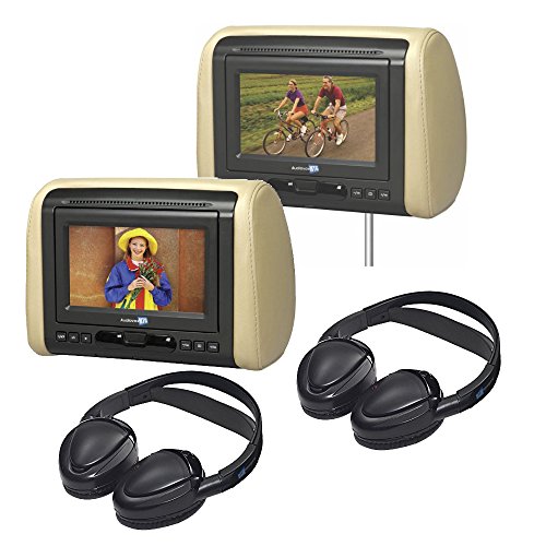 Audiovox Dual Dvd Mobile Video Headrest System