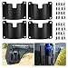 Pioneer Drink Cup Holders, KEMIMOTO 4 Pcs Door Mount Bottle Holders Compatible with Honda Pioneer 1000-5/700-4 Front Rear Doors