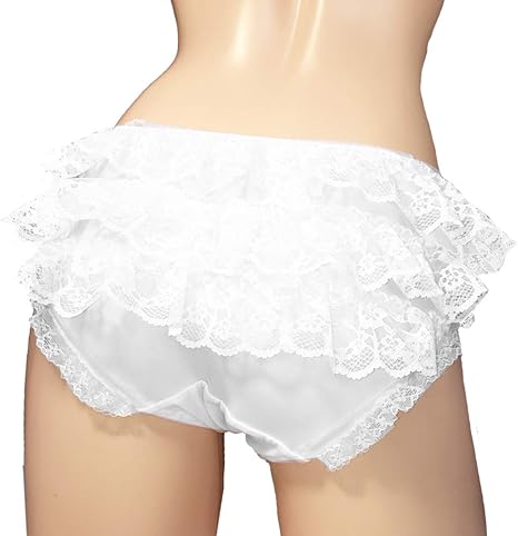 Amazon 通販 可愛い かわいい フリル アンスコ アンダースコート ローライズ 大きいサイズ コス コスプレ 男女兼用 ユニセックス 日本製 タッグ パンドル g Pandol ホワイト コスプレ 仮装 通販