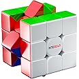 INTEGEAR Full Size 56mm Magnetic Speed Cube Stickerless 3x3 Easy Turning and Smooth Play Durable Puzzle Cube Toy for Kids and Adults