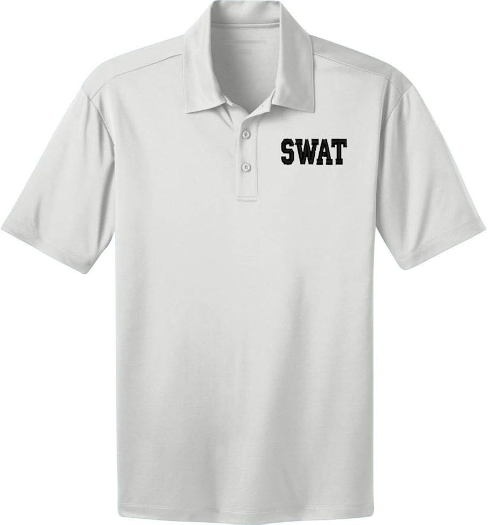 dri fit white polo shirts