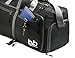 Medium Gym Duffle Bag with Pockets - Foldable Lightweight Travel Bag