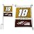 NASCAR Kyle Busch #18 Two Sided Garden Flag