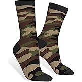 AOYEGO Farm Animals Funny Socks Cute Animals Horse Cow Novelty Casual Crew Socks Contrast Color Design for Women Men Gift